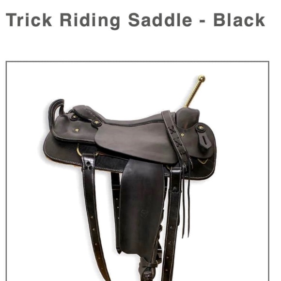 Trick Riding Saddle - Picture 2 of 10